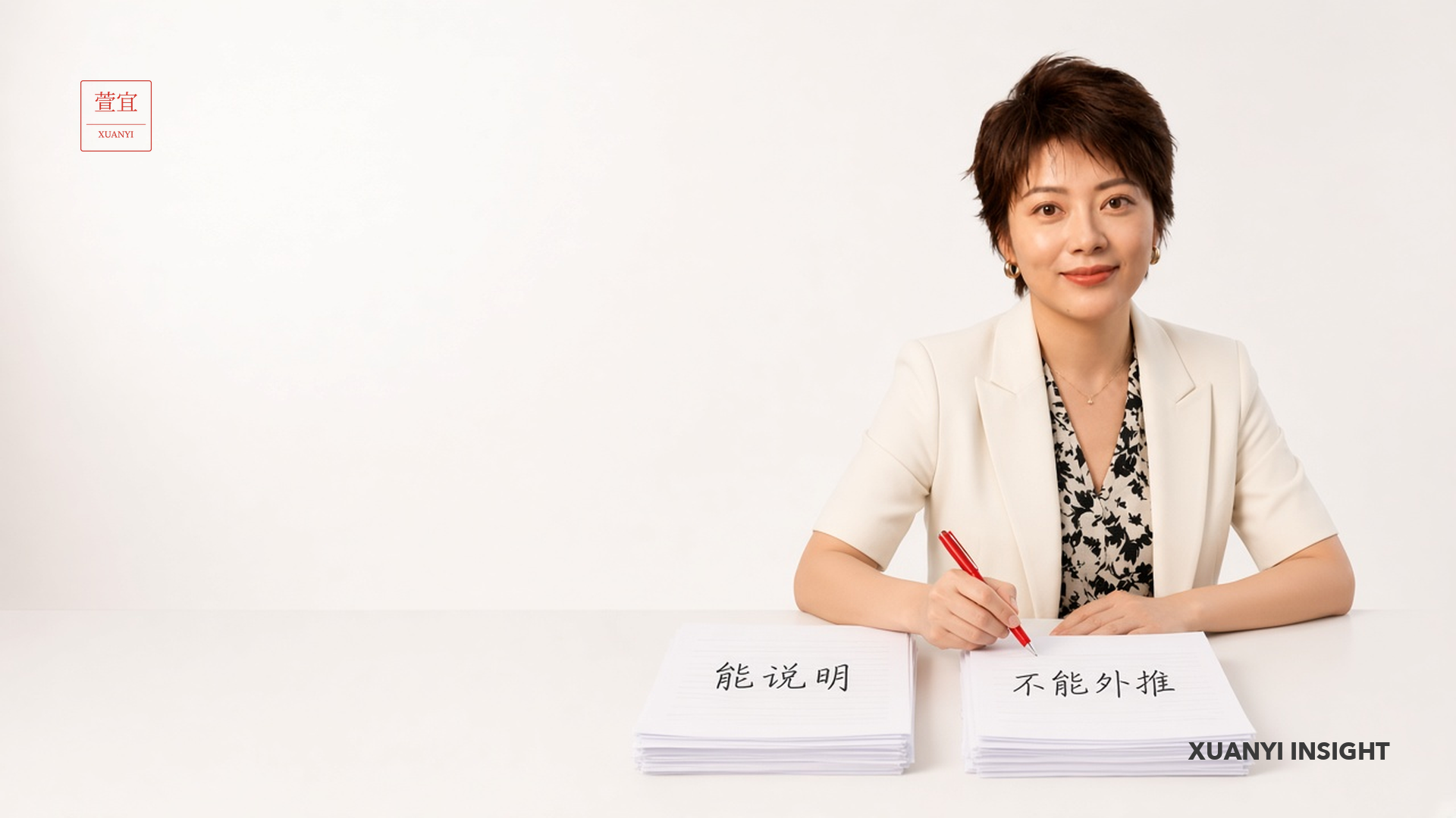 能说明与不能外推必须分栏